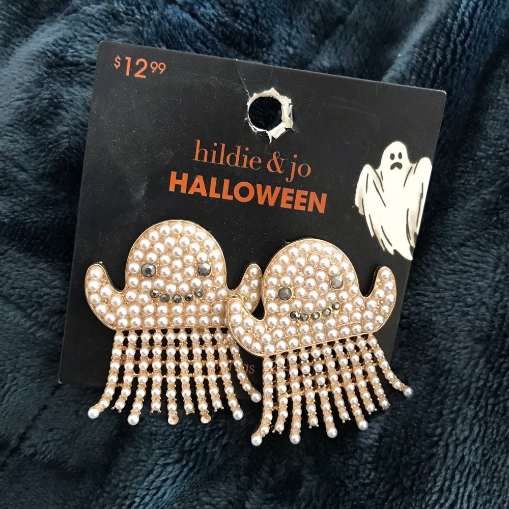 New beaded Ghost earrings
